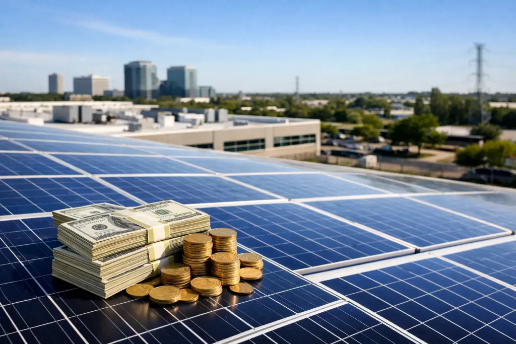 Commercial Solar Panel Savings Explained
