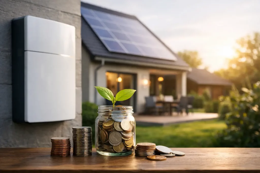 How Battery Storage Saves Money at Home