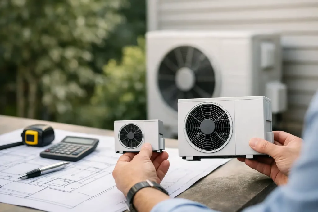 How to Choose Heat Pump Size Properly