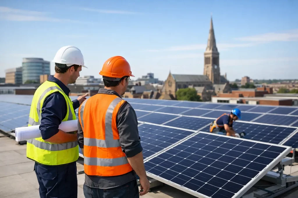 Commercial Solar Installer Leicester: What to Expect