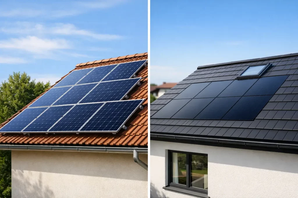 Roof Mounted vs In Roof Solar for Your Home
