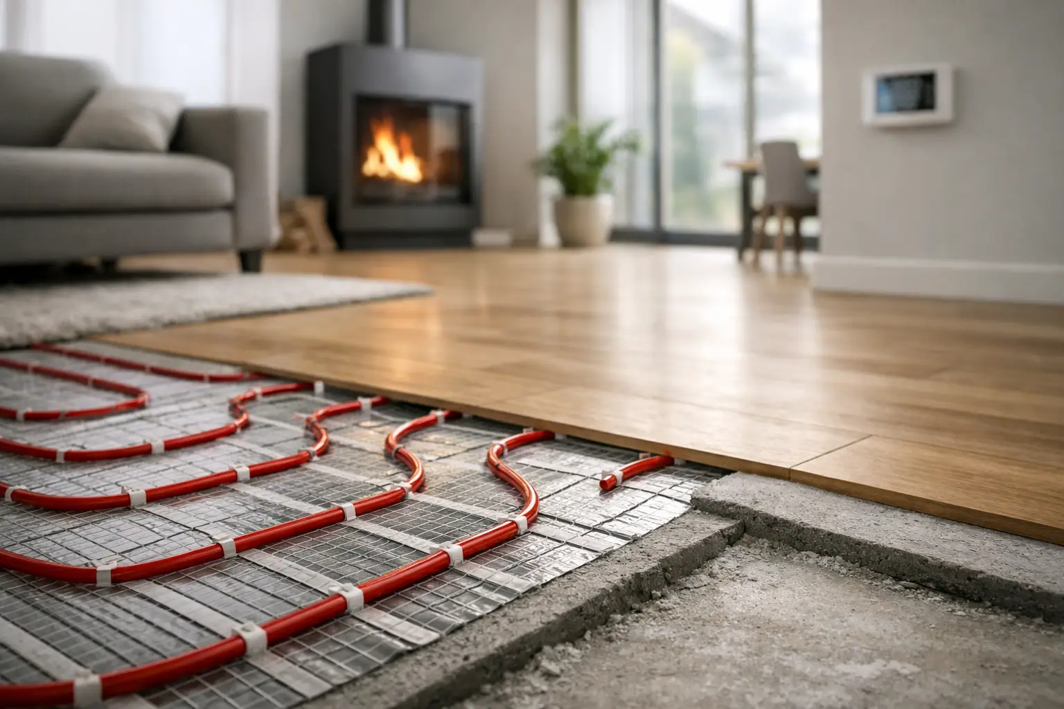 How Underfloor Heating Improves Efficiency